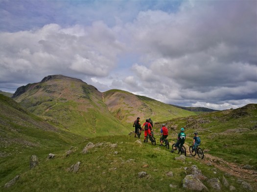 Mountain bike guiding, The Lake District