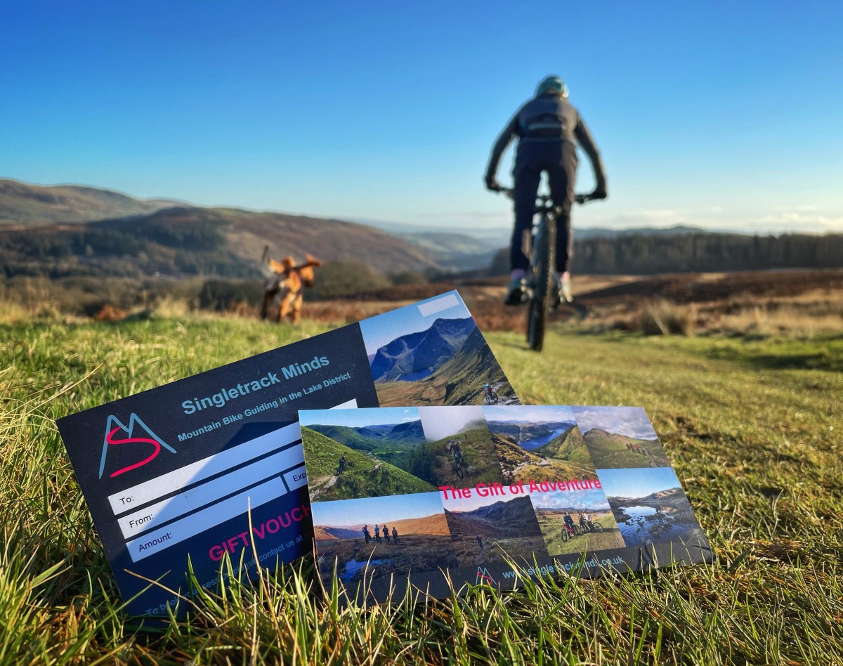 Christmas gift vouchers for mountain biking&nbsp;adventures